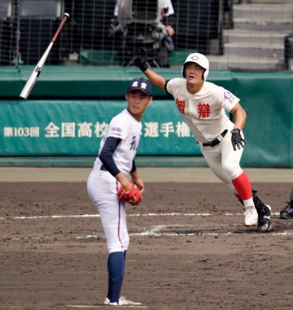 神戸国際大付、近江などベスト８全国高校野球選手権大会