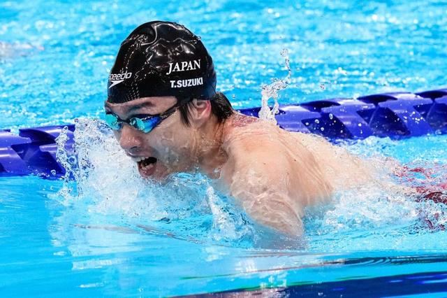 競泳　鈴木孝幸２大会ぶり銅　複数メダル獲得へ「まだ４種目ある」