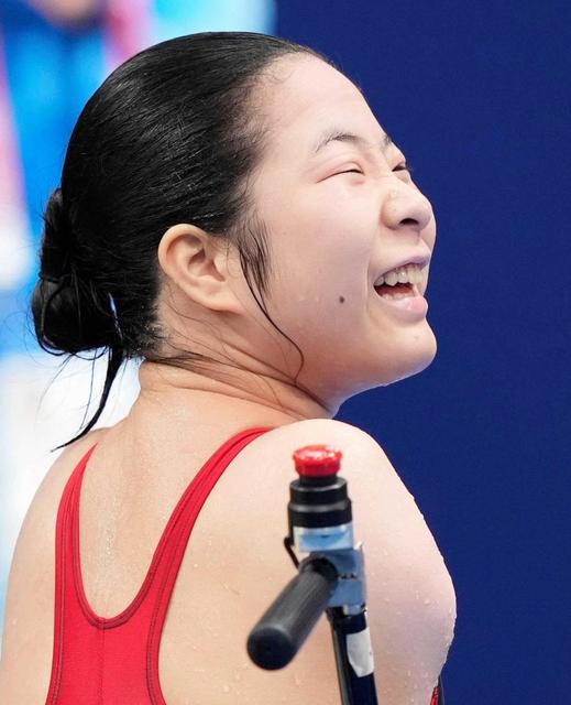 競泳・山田美幸　今大会２つ目の銀　１４歳中学生大活躍「アドレナリンがどばどば」