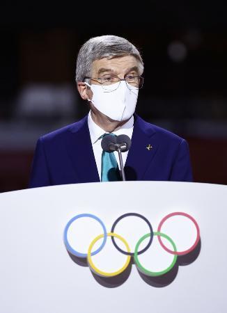 北京五輪でもコロナワクチン提供バッハ氏、公開書簡で表明