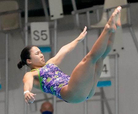 １５歳玉井、圧勝で３連覇飛び込みの日本選手権