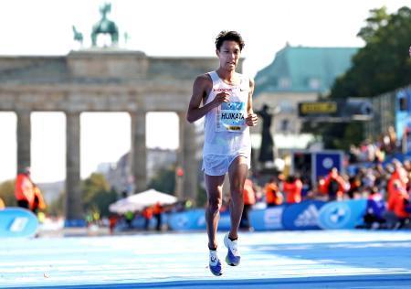 ベルリン・マラソン、土方は９位エチオピアのアドラが初優勝