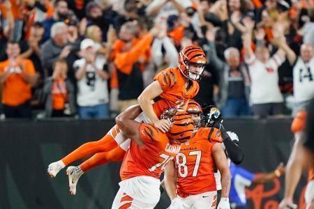 ＮＦＬベンガルズが３勝目ジャガーズに競り勝つ