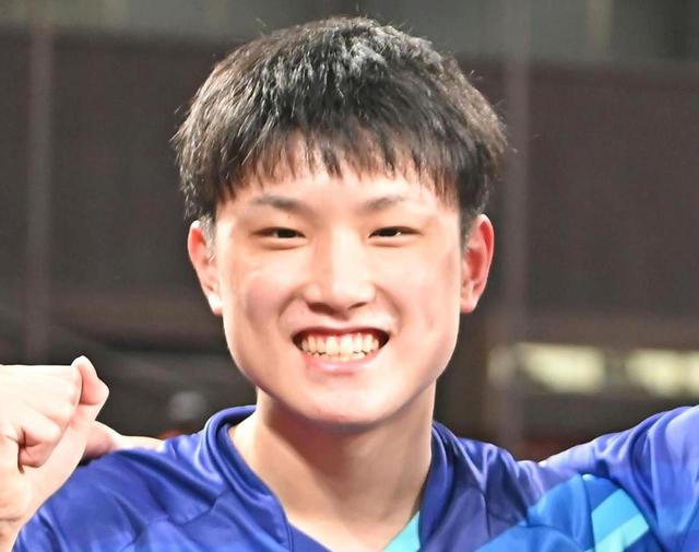 張本智和、五輪後初の実戦は１勝１敗も「チームの８連勝に貢献できて本当にうれしく」