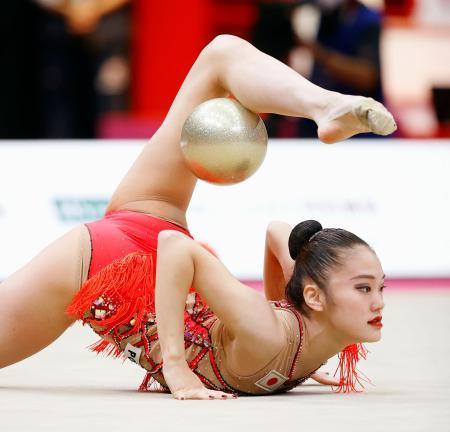 世界新体操、喜田がボールで５位北九州で開幕、個人種目別決勝