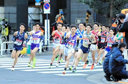 今年１月の箱根駅伝のスタート