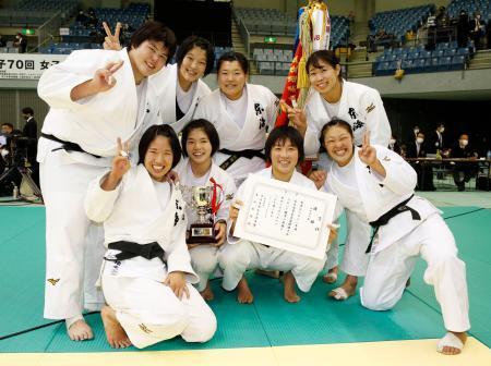 柔道、東海大が６度目の優勝全日本学生優勝大会