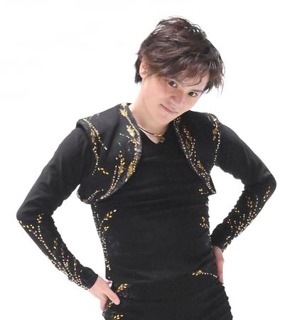 　フリー終えて腰に手を当てる宇野昌磨（撮影・堀内翔）