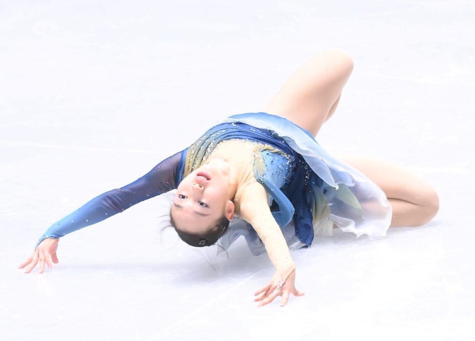 松生理乃 フリーは122・83点、合計186・17点/スポーツ/デイリースポーツ online