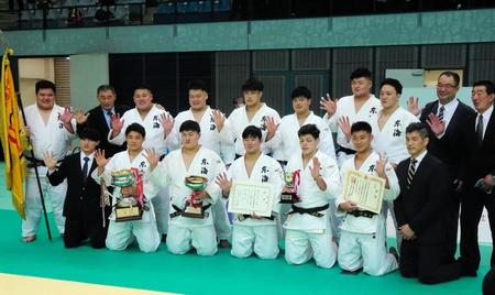 　２年ぶりに開催された全日本学生優勝大会で５大会連続２５度目の優勝を果たした東海大