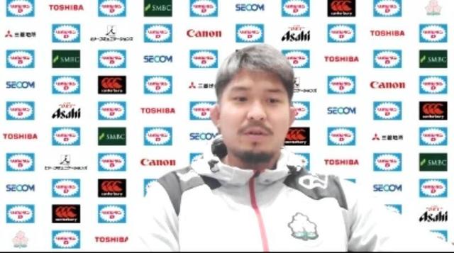 ラグビー日本代表のナンバー８姫野が闘志　スコットランド戦へ「必ず勝って日本に帰りたい」
