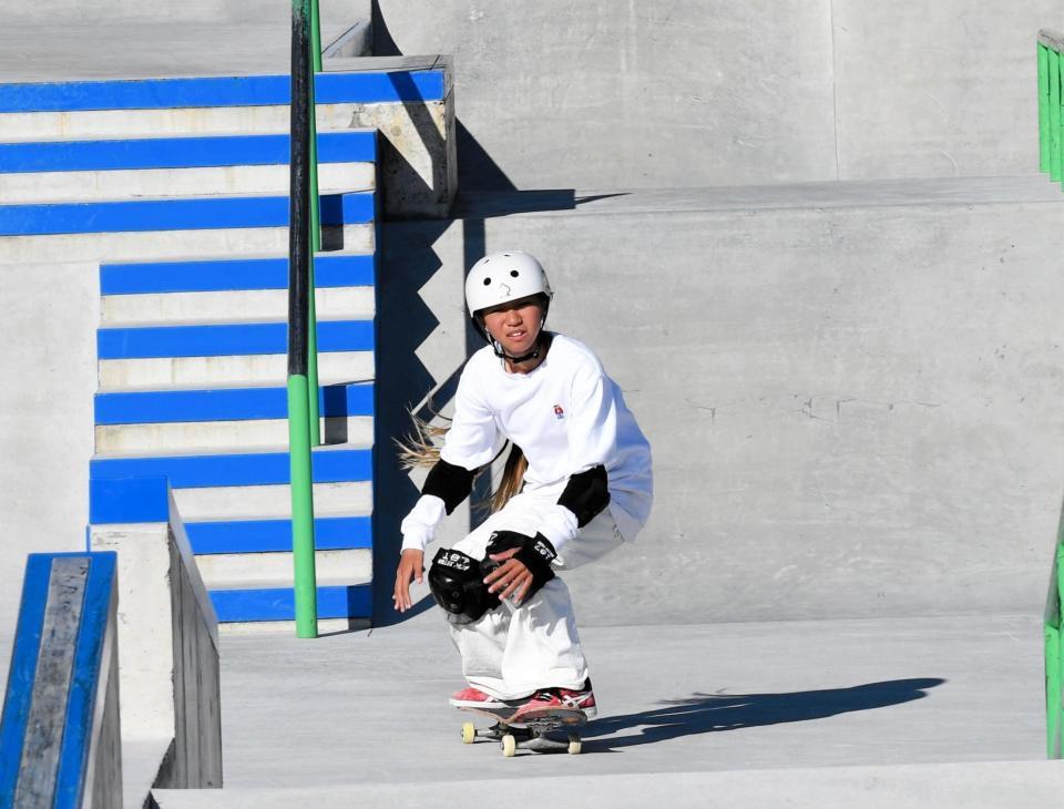 五輪金メダリストの西矢椛を抑えて初優勝した赤間凜音