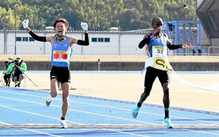 ニャイロ初Ｖ、神野２位防府読売マラソン