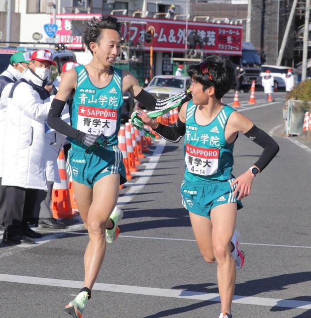 青学大　７区・岸本が今大会チーム初の区間賞、駒大との差は４分５１秒に