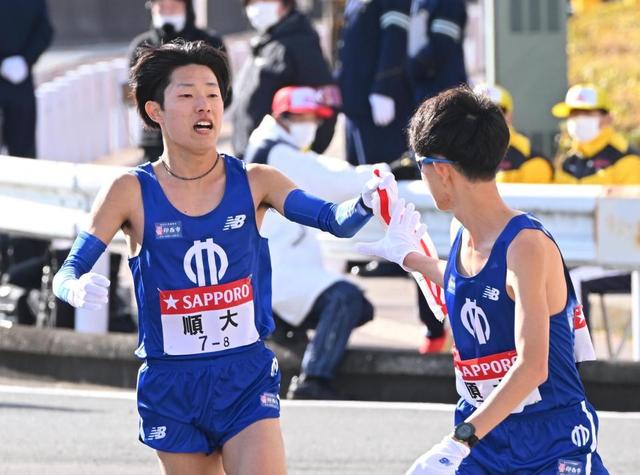 順大８区の津田将希が区間賞「とてもうれしい」　響きが似ている「菅田将暉」が話題に