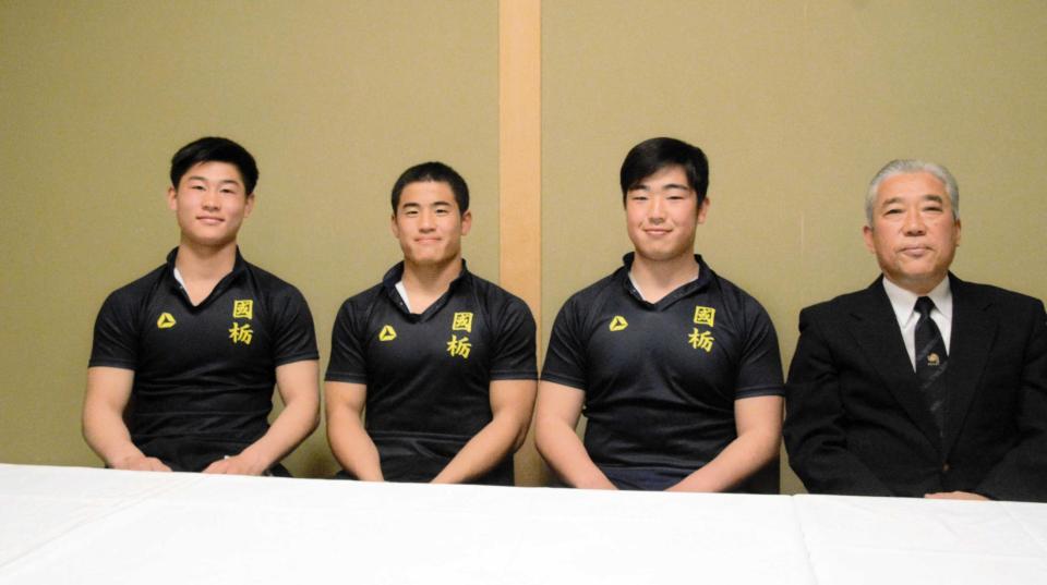 国学院栃木 初Vへ意気込み 吉岡監督「主将の分まで」 8日高校