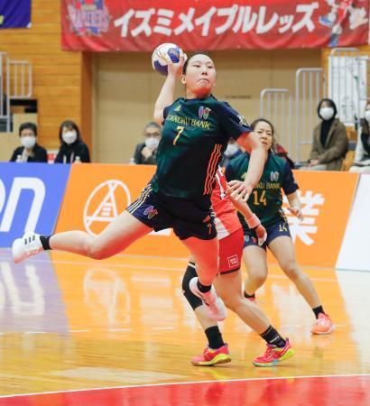 ハンド、北国銀行が３連覇日本選手権女子