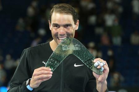 テニス、ナダルが通算８９勝目メルボルン・サマー・セット