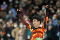 全米選手権で男子６連覇を果たしたネーサン・チェン＝ナッシュビル（ゲッティ＝共同）