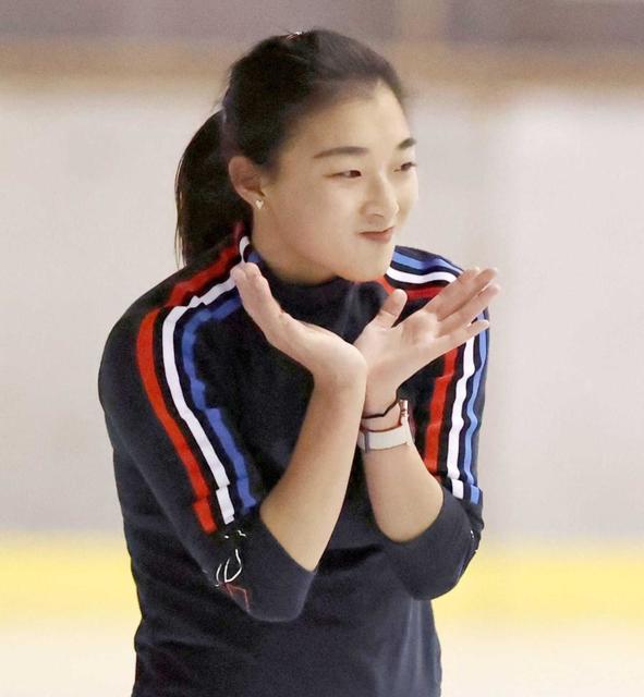 坂本花織　団体戦「メダル狙える」２大会連続の五輪へ決意