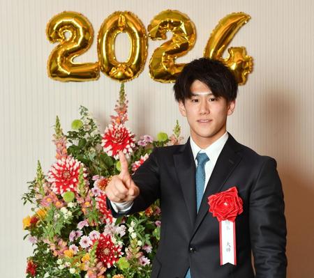 　パリ五輪での飛躍を誓う橋本大輝（撮影・西岡正）