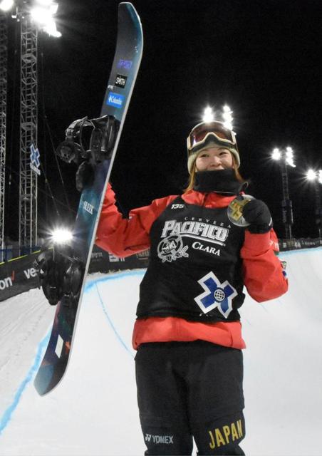 スノボハーフパイプ冨田せな　涙の海外初Ｖ　五輪に勢い「勝ててすごくうれしい」