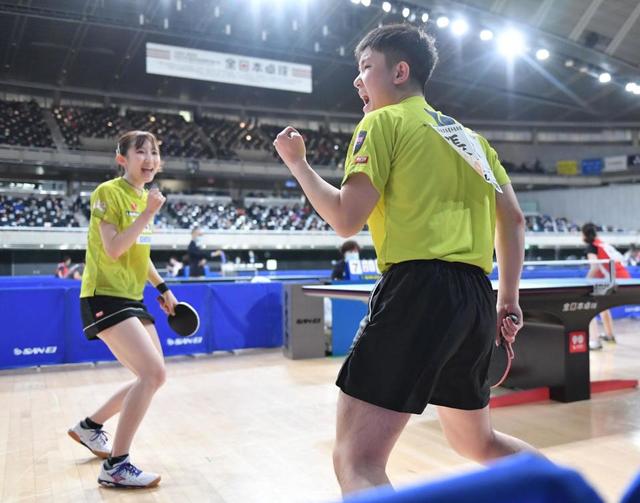 卓球　張本智和と妹・美和“きょうだい対決”現実味「できたらいいね」混合複ともに４強