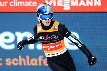 　Ｗ杯ジャンプ男子個人第１９戦で４位だった小林陵侑（ロイター＝共同）