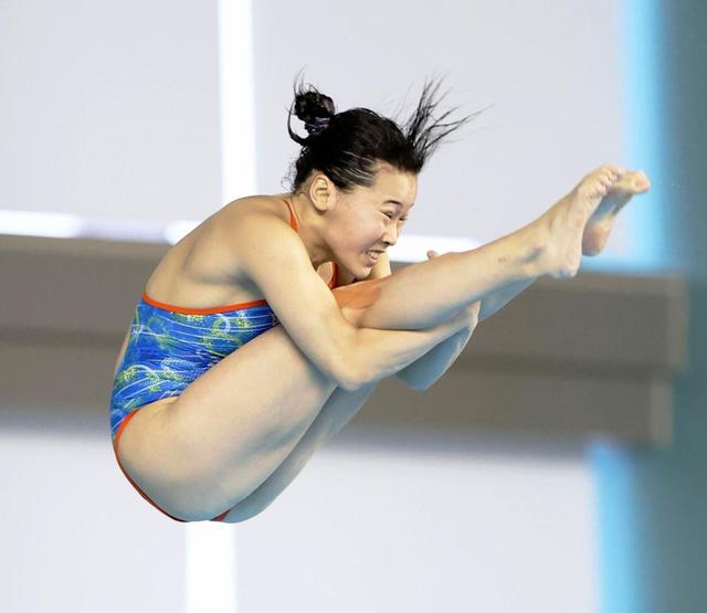 飛び込み　三上紗也可が優勝　パリ五輪へ「個人とシンクロでメダル」