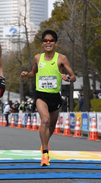 川内優輝９位、我慢でＭＧＣ出場権　「もう１回つけないと」と反省点　次はボストン