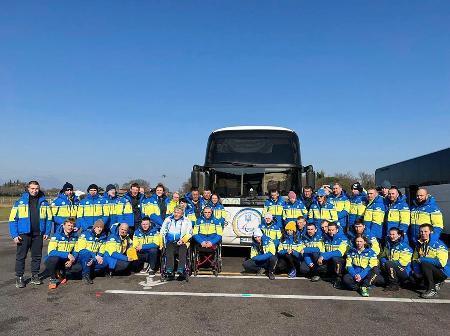ウクライナパラ選手団が参加表明国外合宿先で、インスタに動画