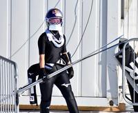 　Ｗ杯個人第１４戦の公式練習に臨んだ高梨沙羅＝リレハンメル（共同）