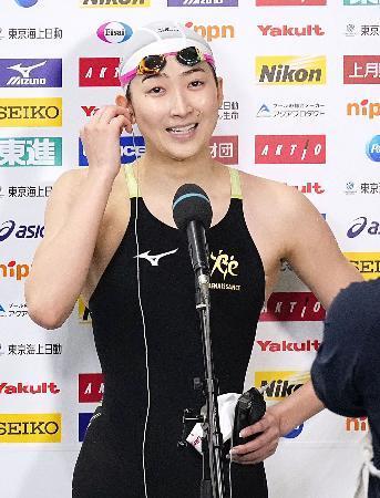 ２５歳水沼、日本新で競泳代表に池江は落選、国際大会選考会