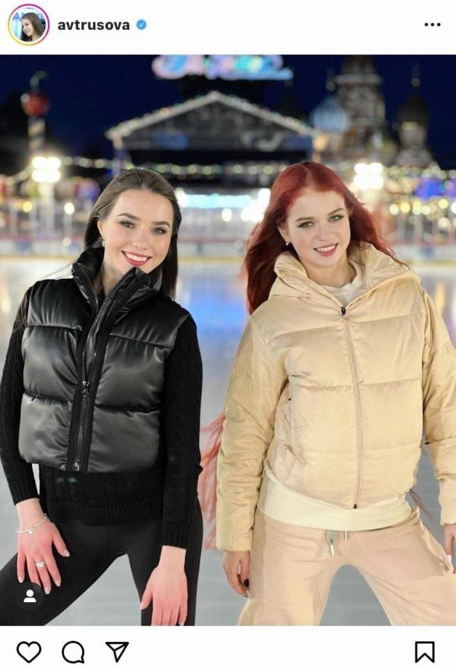 　トルソワのインスタグラム＠ａｖｔｒｕｓｏｖａより