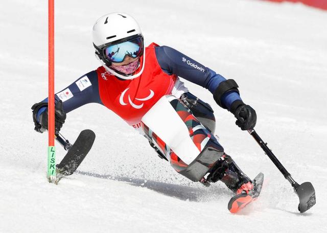 村岡桃佳　「金」３連発ならず銀メダル「自分の体やスキーの調整がうまくできなかった」