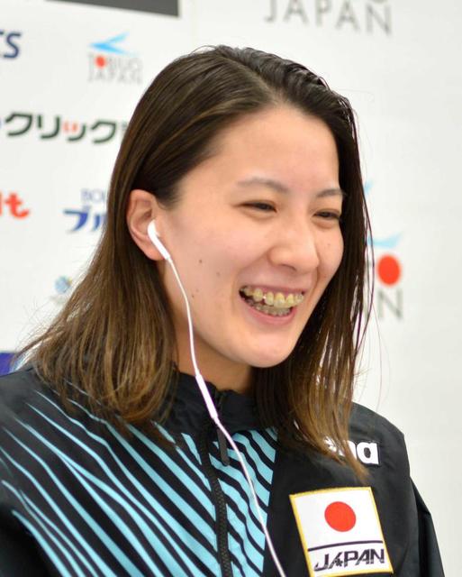 大橋悠依「２つメダル獲る」　６月世界水泳へ代表合宿スタート