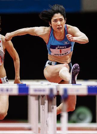 女子６０ｍ障害は青木がＶ３陸上の日本室内選手権