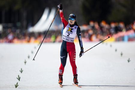 葛西春香が２戦連続の２位スキーＷ杯複合女子最終戦