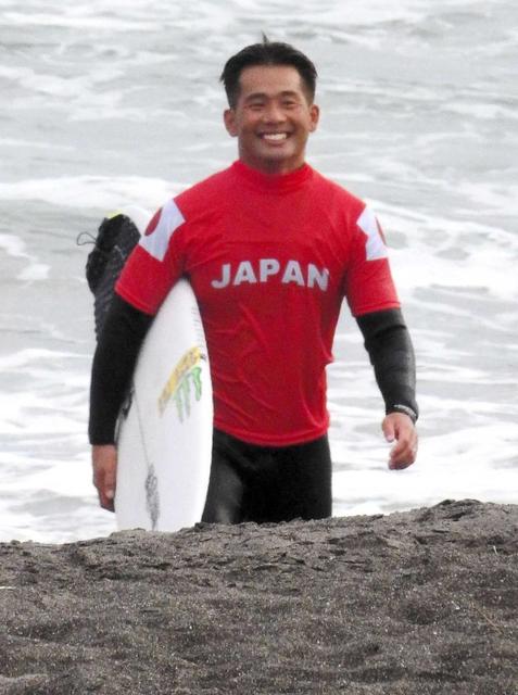 サーフィン・大原洋人　ジャパンＯＰ出場決めた　選考会兼ねた合宿でオリンピアンの貫禄