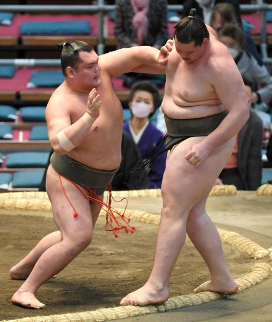 ウクライナ出身の獅司、今場所初黒星で勝ち越しお預け　大相撲春場所