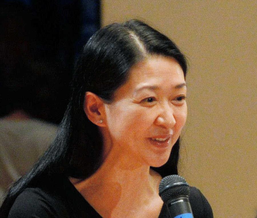 　紺野美沙子氏（２０１８年撮影）