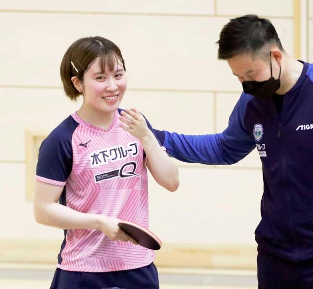 平野美宇　完勝劇で頂点　攻守バランスかみ合った「すごくうれしい」