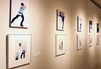 　伊藤聡美氏の衣装のデザイン画も展示