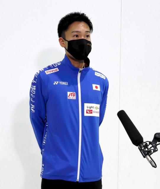 桃田賢斗　Ｖ３へ「出来ることを全力で出し切りたい」アジア選手権へ出発