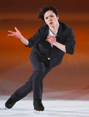 宇野昌磨、来季SPを初披露横浜でアイスショー出演