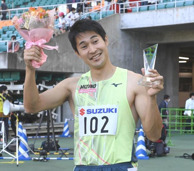 陸上・飯塚翔太が２００ＭでＶ、２４年パリ五輪も視野「行けるところまで行きます」