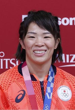 川井梨選手が第１子出産レスリング、五輪金メダル