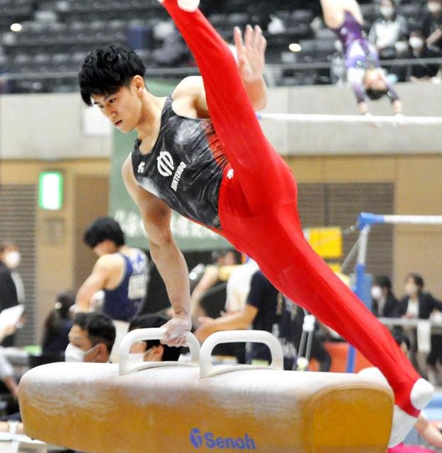 橋本大輝が圧巻４冠　鉄棒は大技回避も高得点で「武器になる」体操・東日本学生選手権