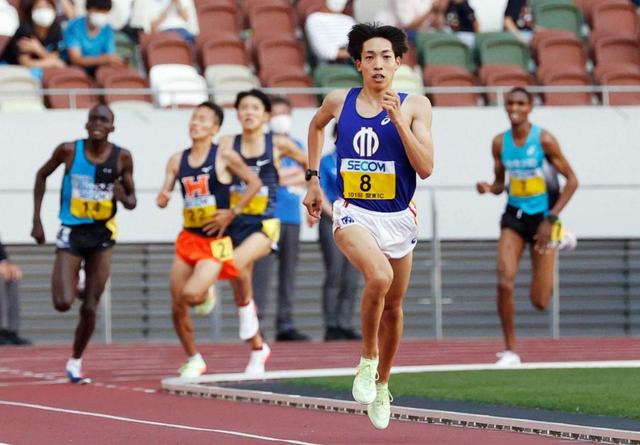 三浦龍司　残り２５０ｍで鮮やかＶ「射程距離だった」　男子５０００ｍ決勝