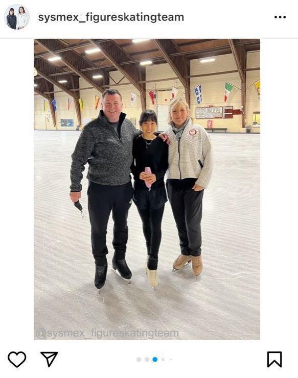 　三原舞依のインスタグラム＠ｓｙｓｍｅｘ＿ｆｉｇｕｒｅｓｋａｔｉｎｇｔｅａｍより